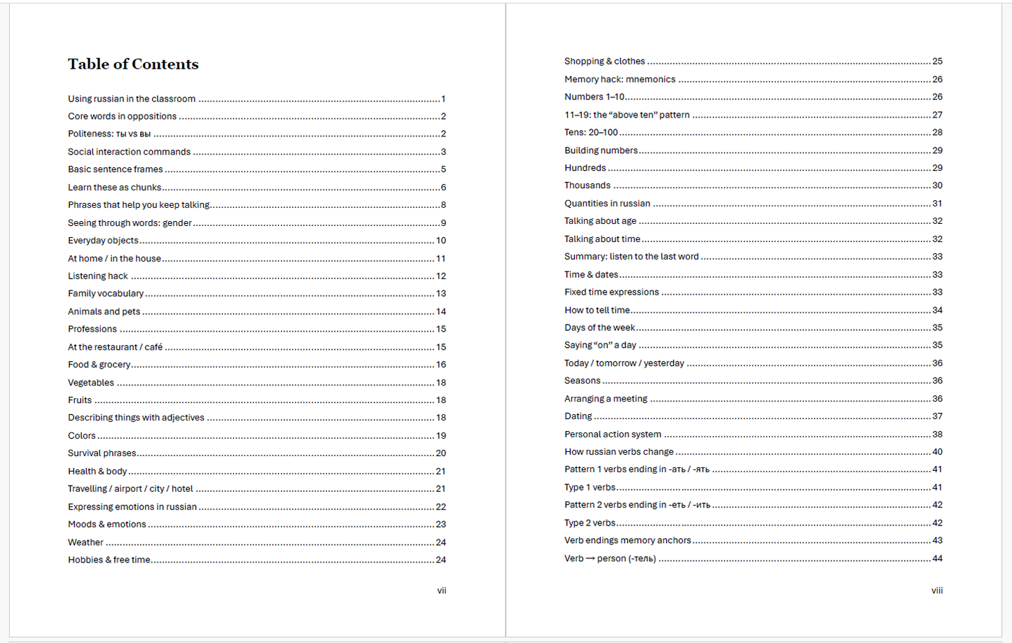 Learn Russian for Beginners: The Essential Vocabulary Builder & Speaking System PDF